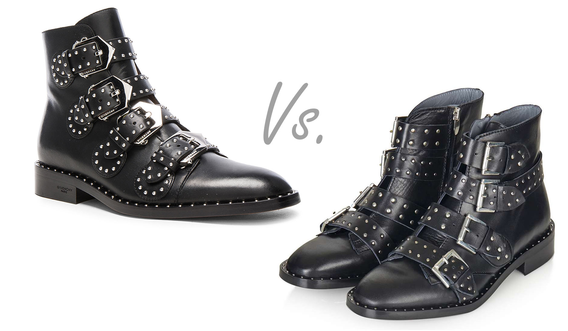 Givenchy Studded Biker Boots 